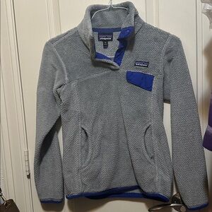 Patagonia Gray and Blue Women's Jacket